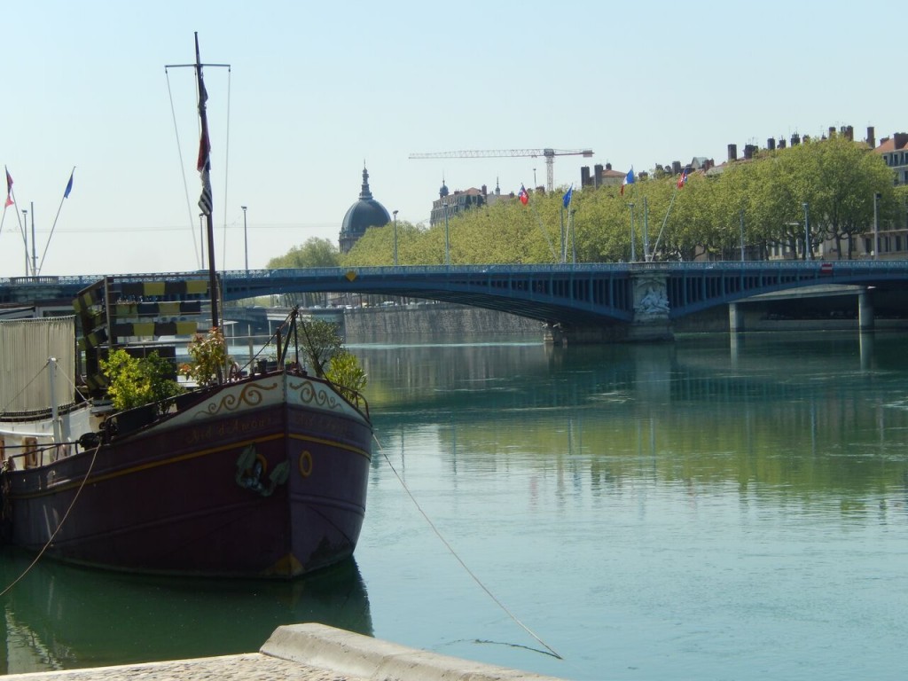 boat and bridge